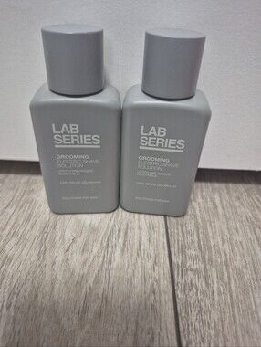 Lot Of 2 Lab Series Grooming Electric Shave Solution for Men 3.4oz/100ml New